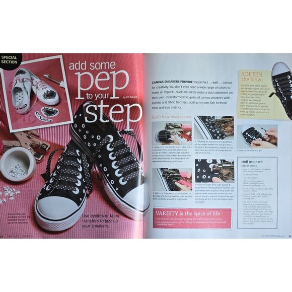 Make It Mine Magazine Spring 2008 47 Easy Ways To Embellish Your Clothes - Picture 9 of 14